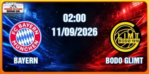 Soi Kèo Bayern Munich Vs Bodo Glimt Lúc 02:00 Ngày 11/9/2026